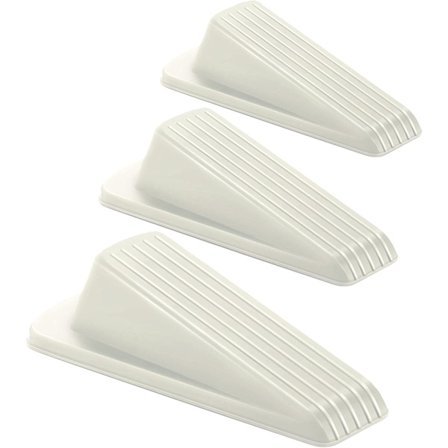 (3 kpl, valkoinen) Oviseinät oven pohjalle lattialle, oven rako