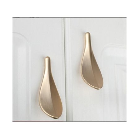 Hullsenteravstand 32 mm, Kjøkkenmøbelhåndtak, Møbelhåndtak, Dørknotter, Gullmøbelknott, 2 Enheter, Kjøkkenskap Skuff Dør Renovering Hjemmedekorasjon,