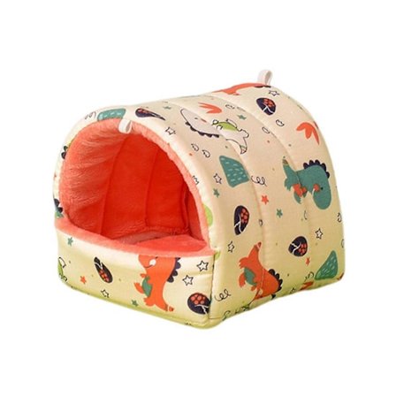 Lille Kæledyrsrede Holdbar Komfortabel Stor Plads Halvt Lukket Marsvinehus Seng Hus Kæledyrsartikler