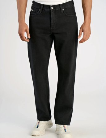 Lindbergh Loose Fit Jeans - Black - 34 x 30