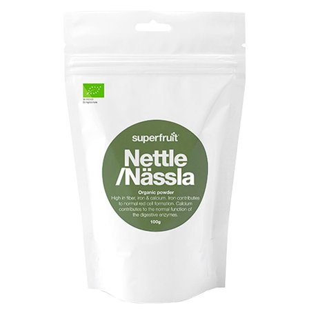 Superfruit Nettle powder Brændnælde Ø 100 g, Helse & Madvarer, Madvarer, Øvrige Fødevarer