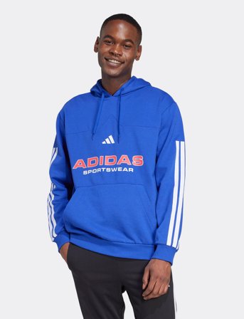 adidas Sportswear M Tiro Fl Hdd - Blue - M