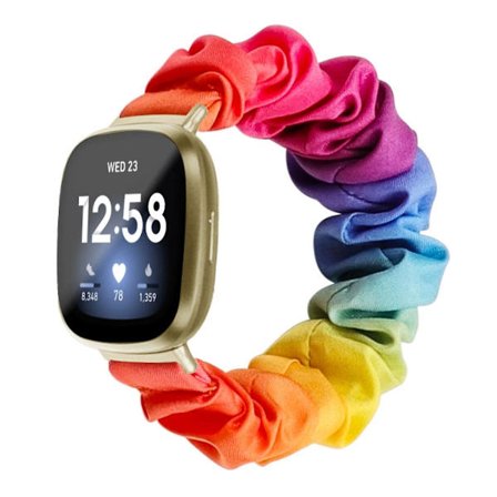 Fitbit Versa 3 armband Tyg Tryckt armband Armband