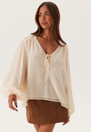 Bubbleroom Occasion Sparkling Chiffon Blouse Klær