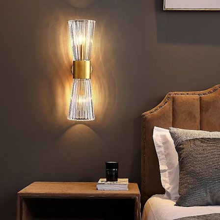 Indendørs LED Vægslamper Soveværelse Spisestue Metal Lys