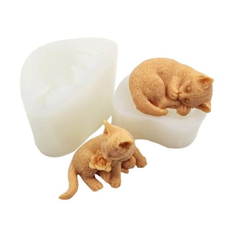 3D Cat 2PCS 2ST