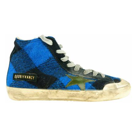 Golden Goose, Sneakers Blauw, Dames, Maat:39 EU
