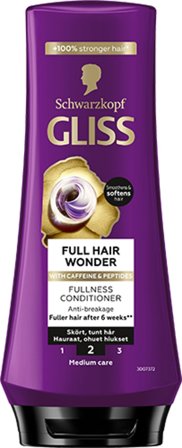 Schwarzkopf Full Hair Wonder Conditioner 200 ml, Hår, Shampoo & Hårpleje, Balsam