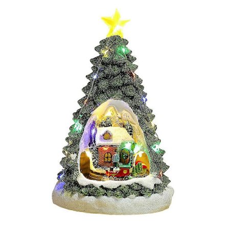 Julgransljus Hus Musik Dekoration B