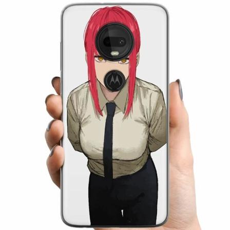 Motorola Moto G7 Tpu Mobilskal Makima Chainsaw Man