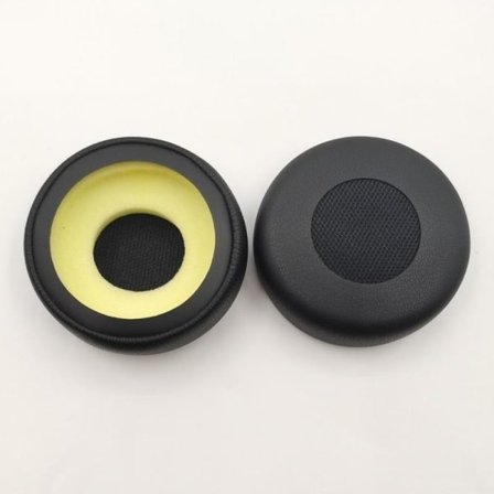 Öronkuddar för Jabra Evolve 20 20se 30 30II 40 65 65+ - Svart proteinläder
