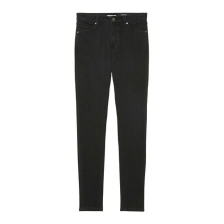 Marc O'Polo, KAJ skinny high-waisted jeans Zwart, Dames, Maat:W32 L30