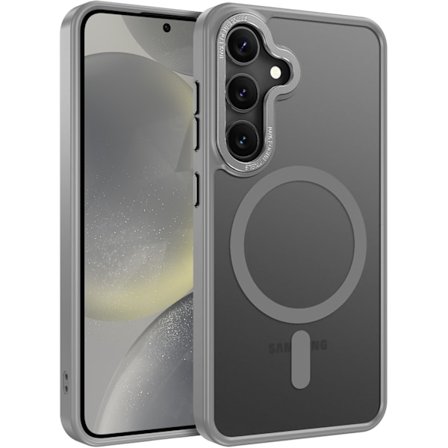 Samsung S25 Cover - Magsafe Frosted Cover – Grå grå