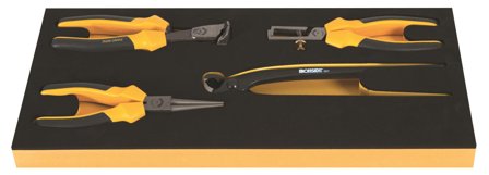 Ironside 100293 Tang sæt 4 dele, Håndværktøj