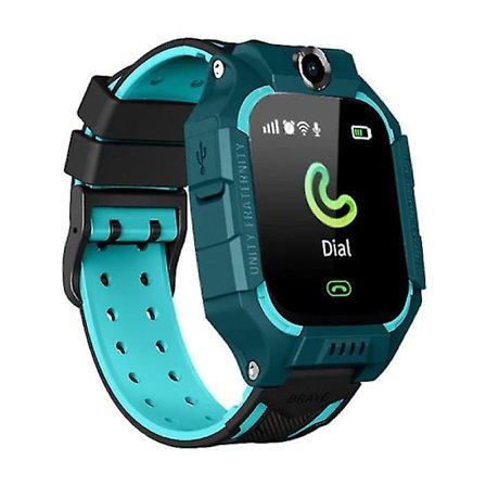 Q19 Smartwatch For Kids With Gps Tracker Smartband Smartwatch Ips Ios Android Blue