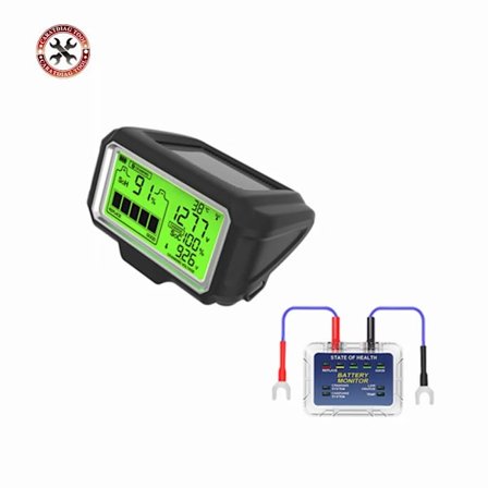 12V Bilbatteritestare Monitor Head Up LED-display Batteri BM5-D Hälsa Laddningstestare Verktyg för Bilar/Lastbilar/Motorer