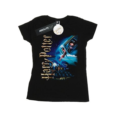 Harry Potter Dam/Kvinnor Leenden På Hogwarts Bomull T-Shirt M