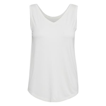 Culture CUpoppy VO neck Tank Top. Old style CUphilipa VO neck Hvid, Dame