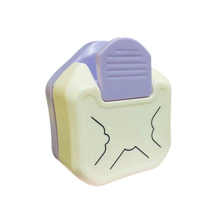 Hjørne Runder Punch 3-veis hjørnekutter LILLA HVIT LILLA