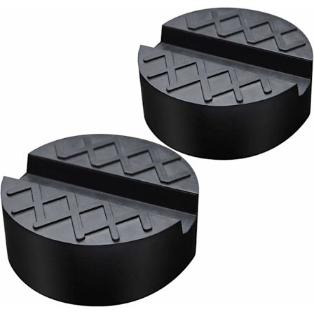 Gummi Jack Universal, Gummiblockkudde för hydraulisk domkraft Bil lyft till halkfria ytor Lyfter[Inkluderar 2 enheter]