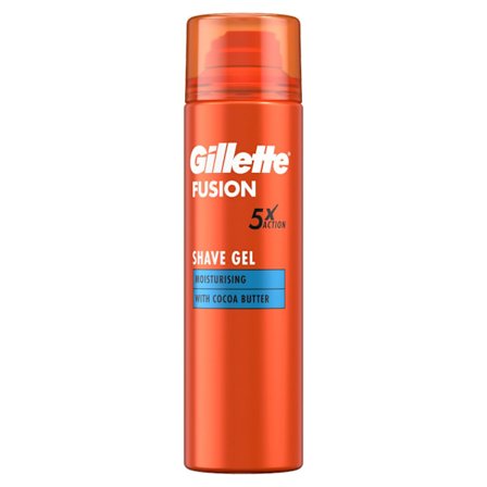 Gillette Fusion 5 Ultra Moisturising Shaving Gel 200ml