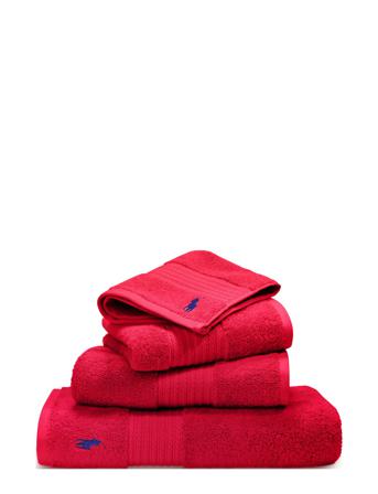 Player Wash Towel Home Textiles Bathroom Textiles Towels & Bath Towels Face Towels Rød Ralph Lauren Home