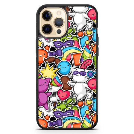 Bjornberry Hårdskal iPhone 12 Pro Max - Klistermärken