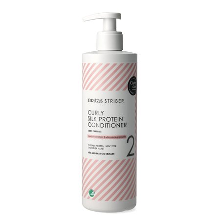 3 for 2 - Matas Striber Curly Silk Protein Conditioner Uden Parfume 500 ml, Hår, Shampoo & Hårpleje, Balsam