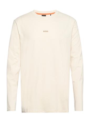 Tchark T-shirts Long-sleeved Creme BOSS
