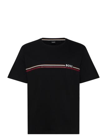 Holiday T-Shirt Tops T-Kortærmet Skjorte Black BOSS