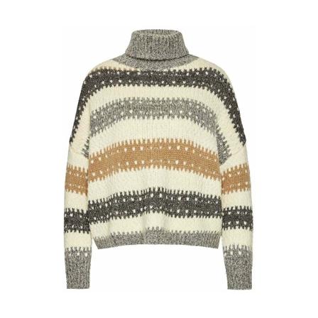 Peserico, Turtleneck Beige, Dames, Maat:L