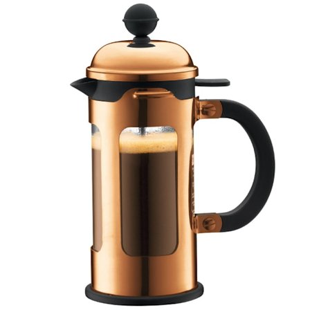 Stempelkande (Kenya) - 1 L / 8 kopper - Varmebestandigt glas og rustfrit stål - Tåler opvaskemaskine