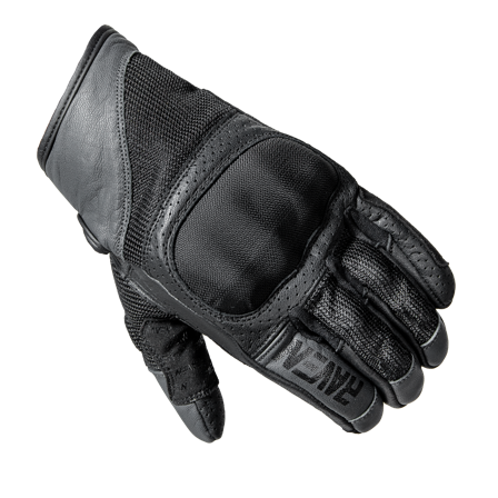Motocyklové Rukavice Raven Ostrava LT-TX Air Černá/Tmavá Šedá M