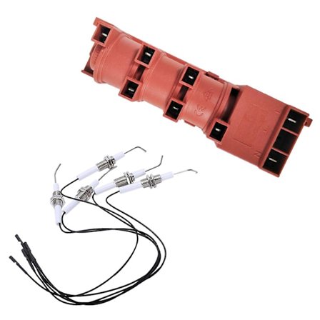 1 kpl 220v kaasugrillin sytytin ja 5 kpl sytytysosan pistokekeramiikkielektrodi sytytin