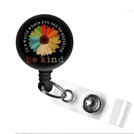 Badge Reel Infällbar Badge Namn Badge Clip