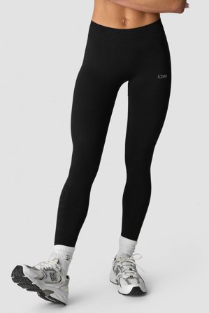 ICANIWILL - Define Seamless Tights Low Waist Black - Träningstights - Dam - Träningskläder från ICIW
