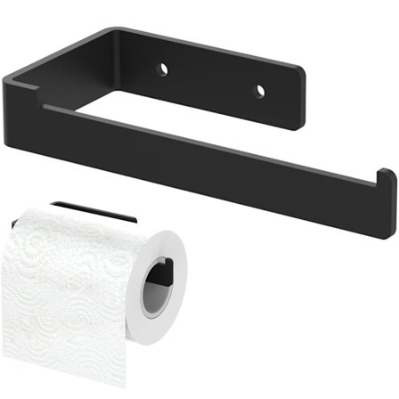 Toiletpapirholder, vægmonteret eller selvklæbende, toiletpapirholder i rustfrit stål, toiletpapirholder egnet til håndklæder, ruller, toilet