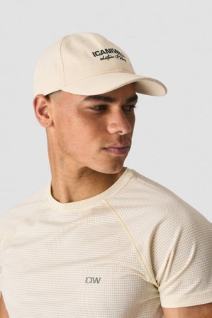 ICIW Baseball Cap Soft Crown Cream