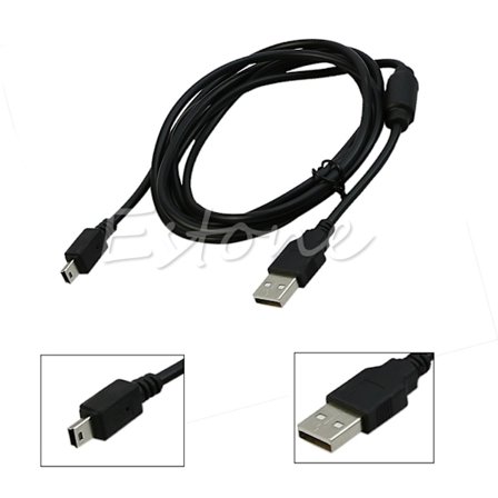 1,8 m USB-ladekabel Gaming usb-laderledning for PS3-håndtak trådløs spillkontroller