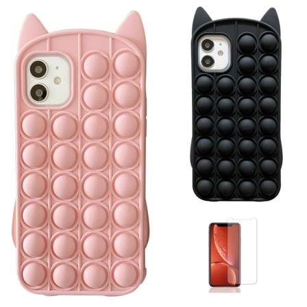 iPhone 11 - Skal / Skydd / Pop It Fidget Rosa