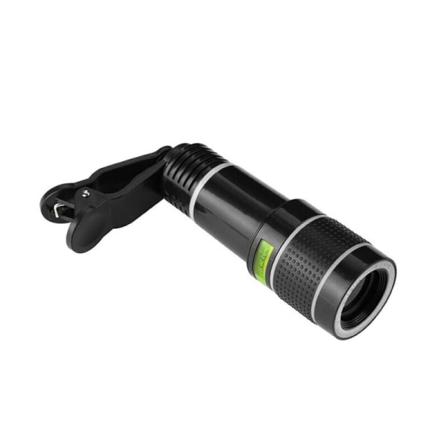 Universal Mobil Mobiltelefon Kamera Zoom Lins Clip På 20x