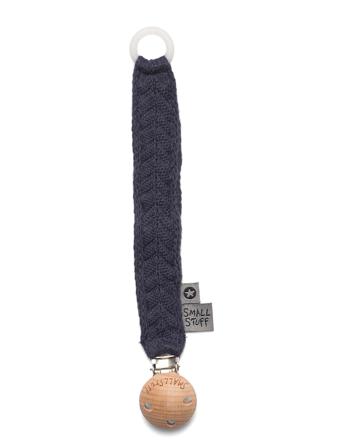 Dummychain, Fishb , Dark Denim Baby & Maternity Pacifiers & Accessories Pacifier Clips Blå Smallstuff