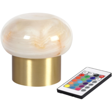 LED-lampe Namak Messing