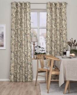 Sejlringslængder med trykt motiv Hage 2-pak Rust