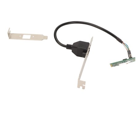 M2 B M Server NIC Enkelt Port Gigabit Internet Adapter 2.5G Plug and Play RJ45 Netværkskort til Windows 10 32 64bit