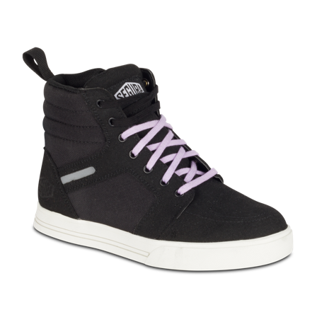 Zapatillas de Moto Segura Santana Mujer Negro/Lila 38
