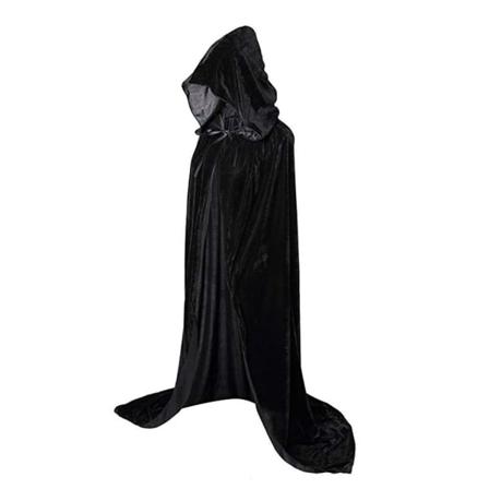 Halloween Kostymer Kappa Hooded Witch Long Cloaks Hood Capes