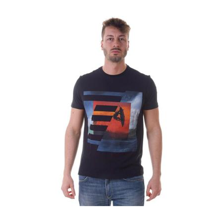 Emporio Armani Ea7, Sweatshirts Zwart, Heren, Maat:L