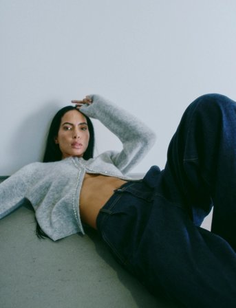 Copenhagen Muse Cmibra-Cardigan - Grey - XXS