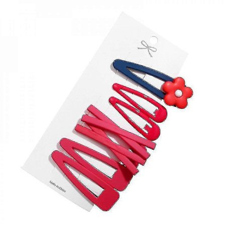 (Rød) Sød Blomsterpige Hårklemme Hårtilbehør Hårsløjfer Hårspænder Klemmer